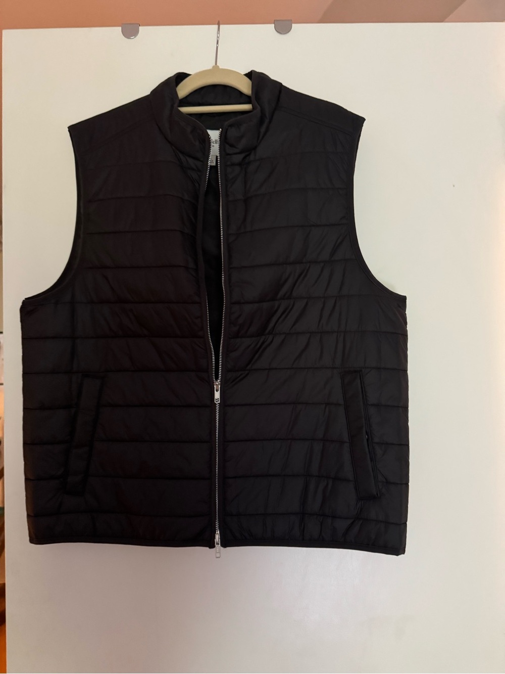 Men's Black Quilted Puffer Vest - Goodfellow Target